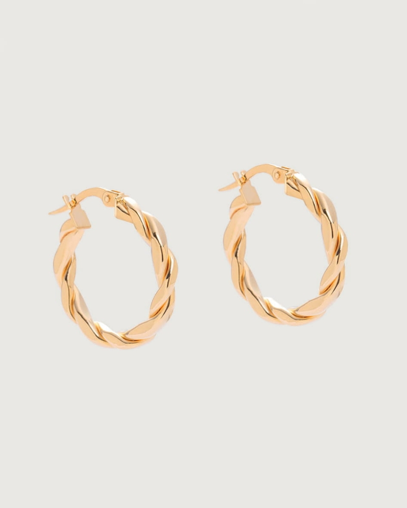 GOLD HOOPS No. 04 