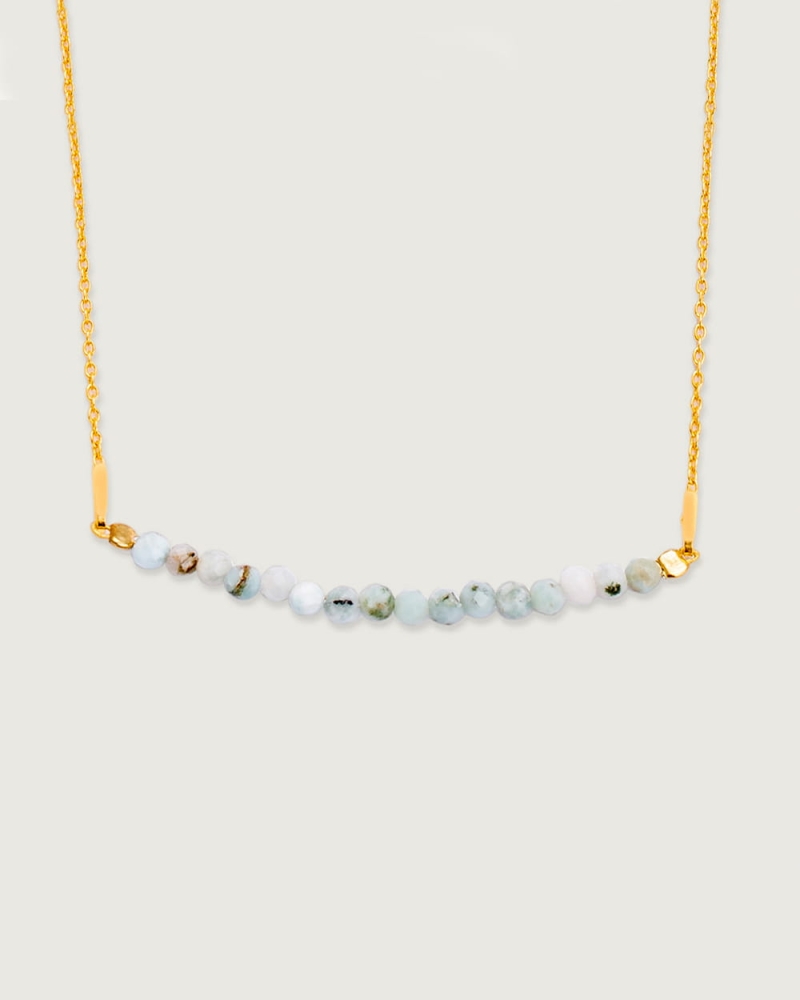 NECKLACE WITH LARIMAR