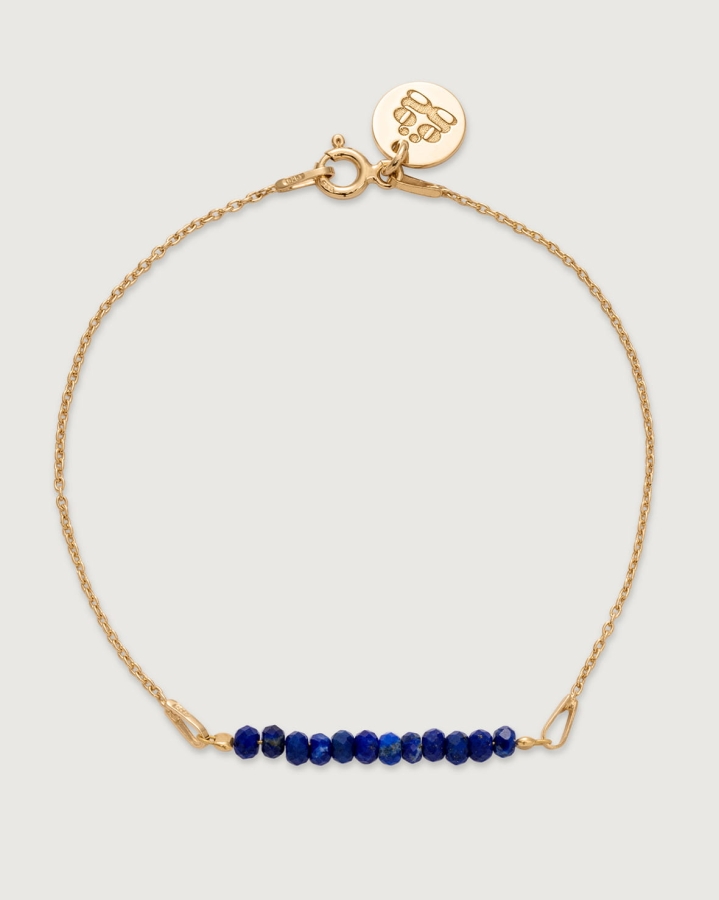 Bracelet lapis lazuli.