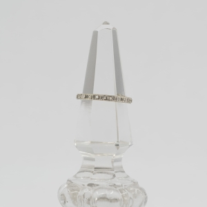 obrączka eternity vintage